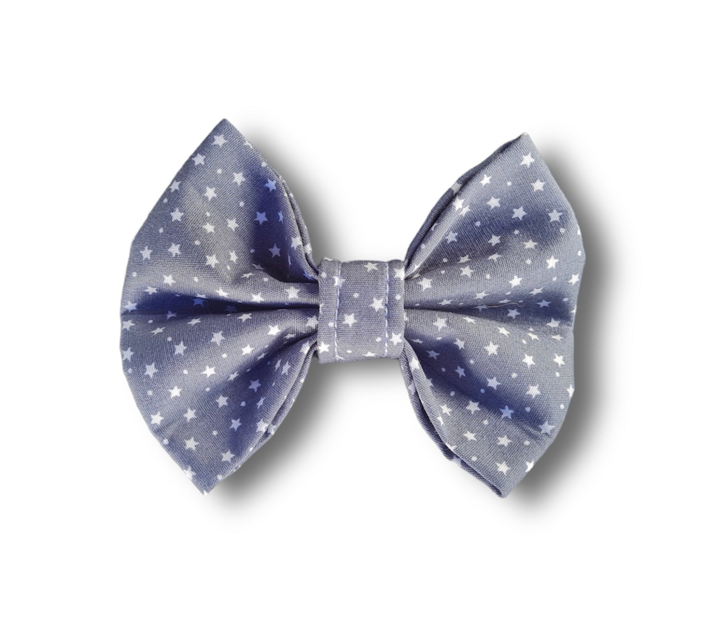 Tiny stars and dots Print Dog Bow Tie