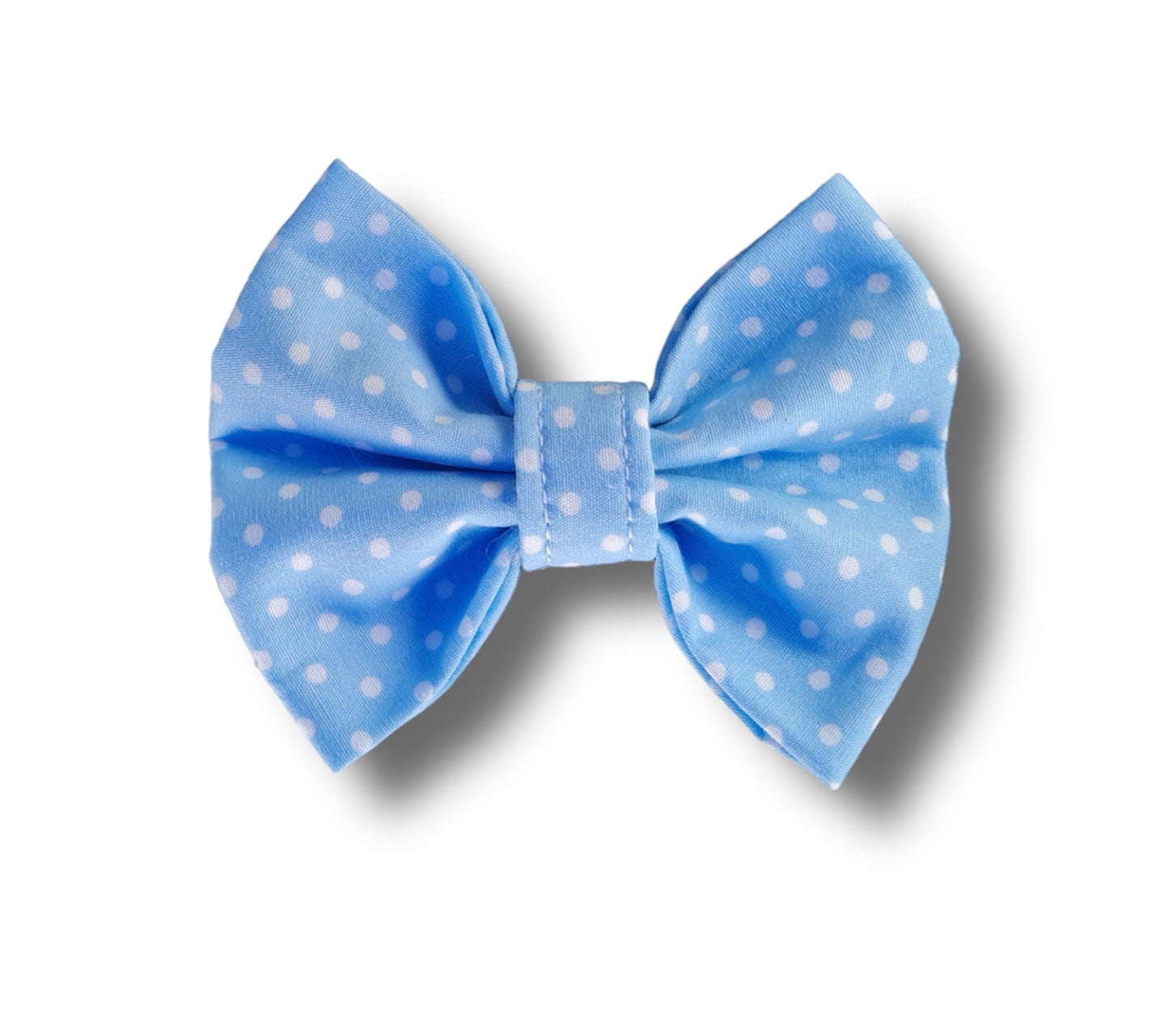 Polka Dot Print Dog Bow Tie