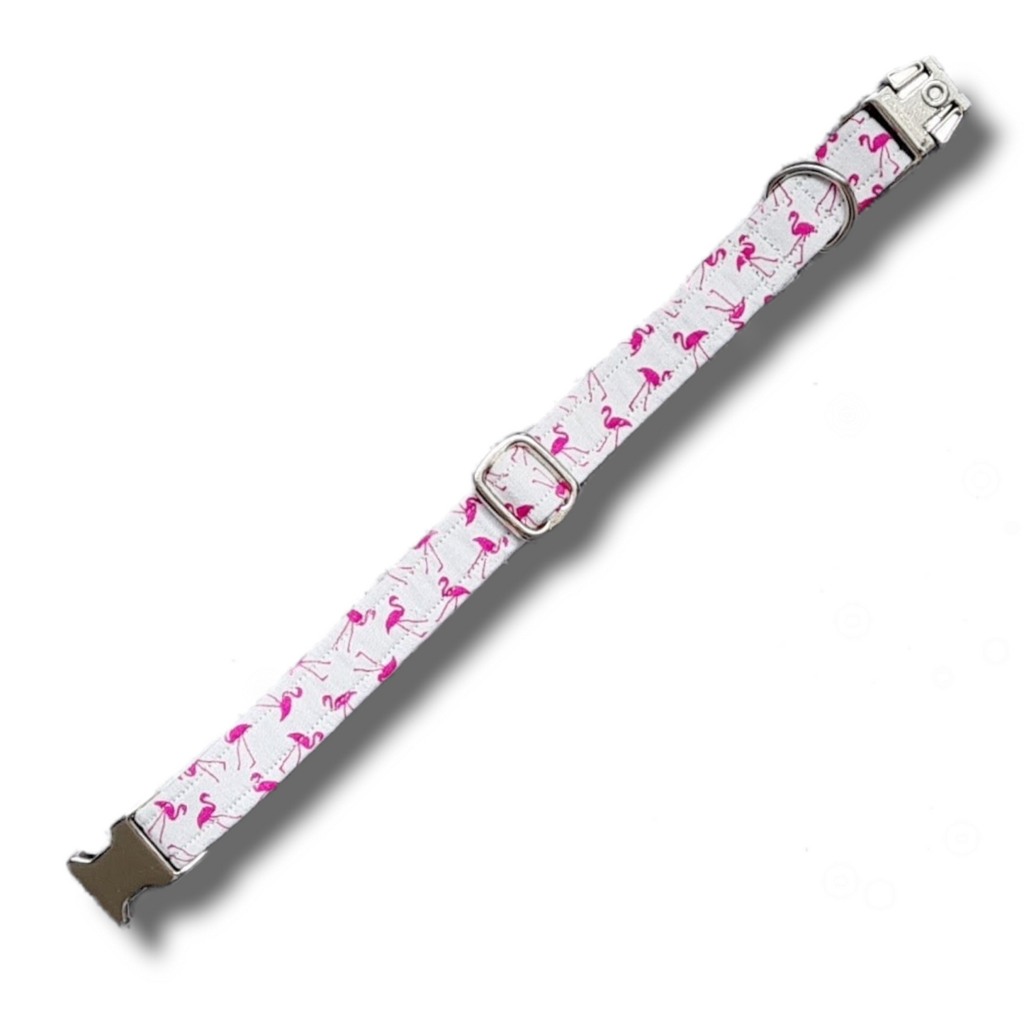 Pink flamingos dog Collar/Lead