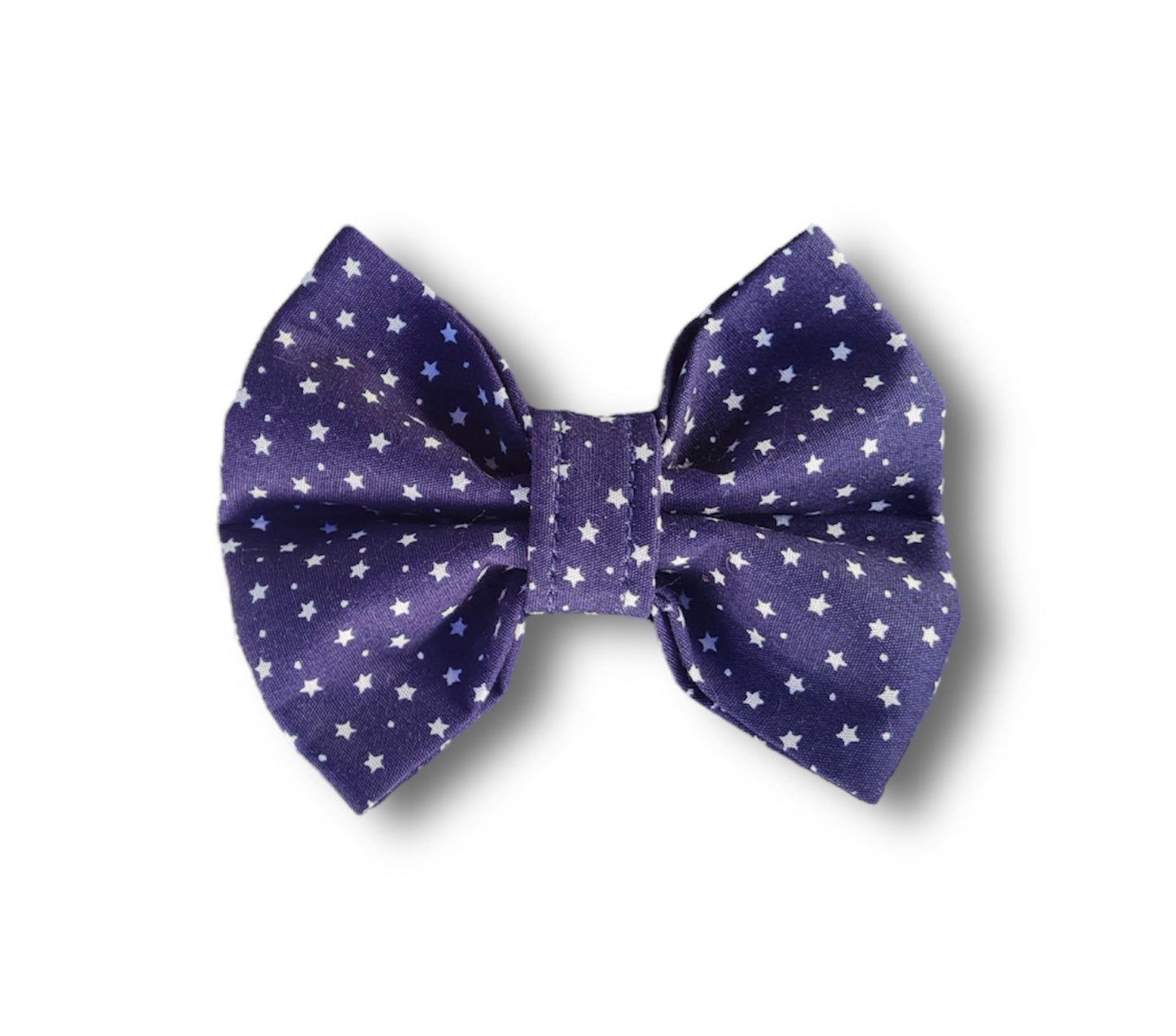 Tiny stars and dots Print Dog Bow Tie