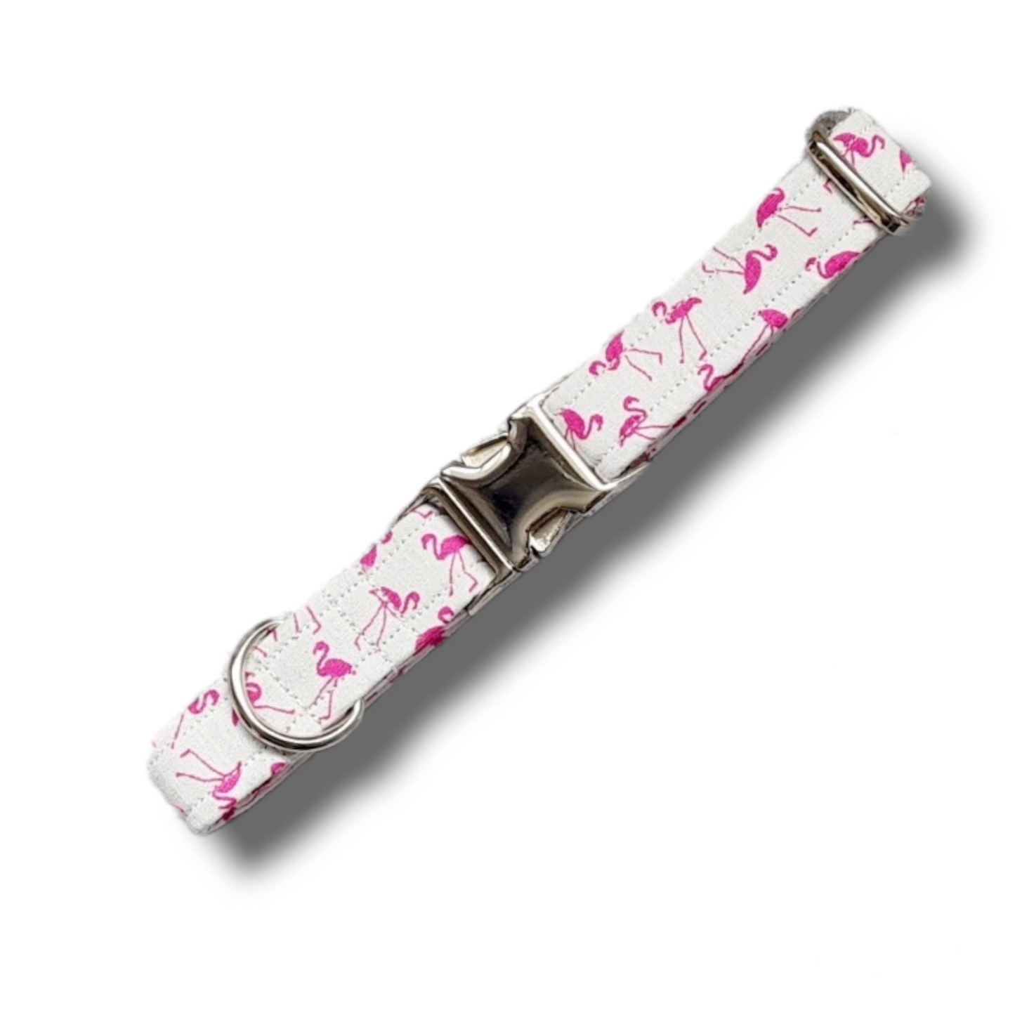 Pink flamingos dog Collar/Lead