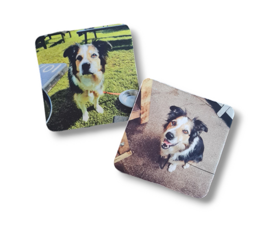 Personalised photo coaster