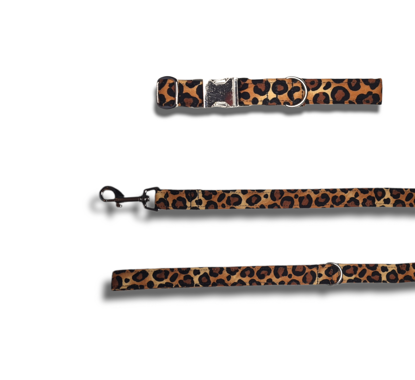 Leopard Print Lead/Collar