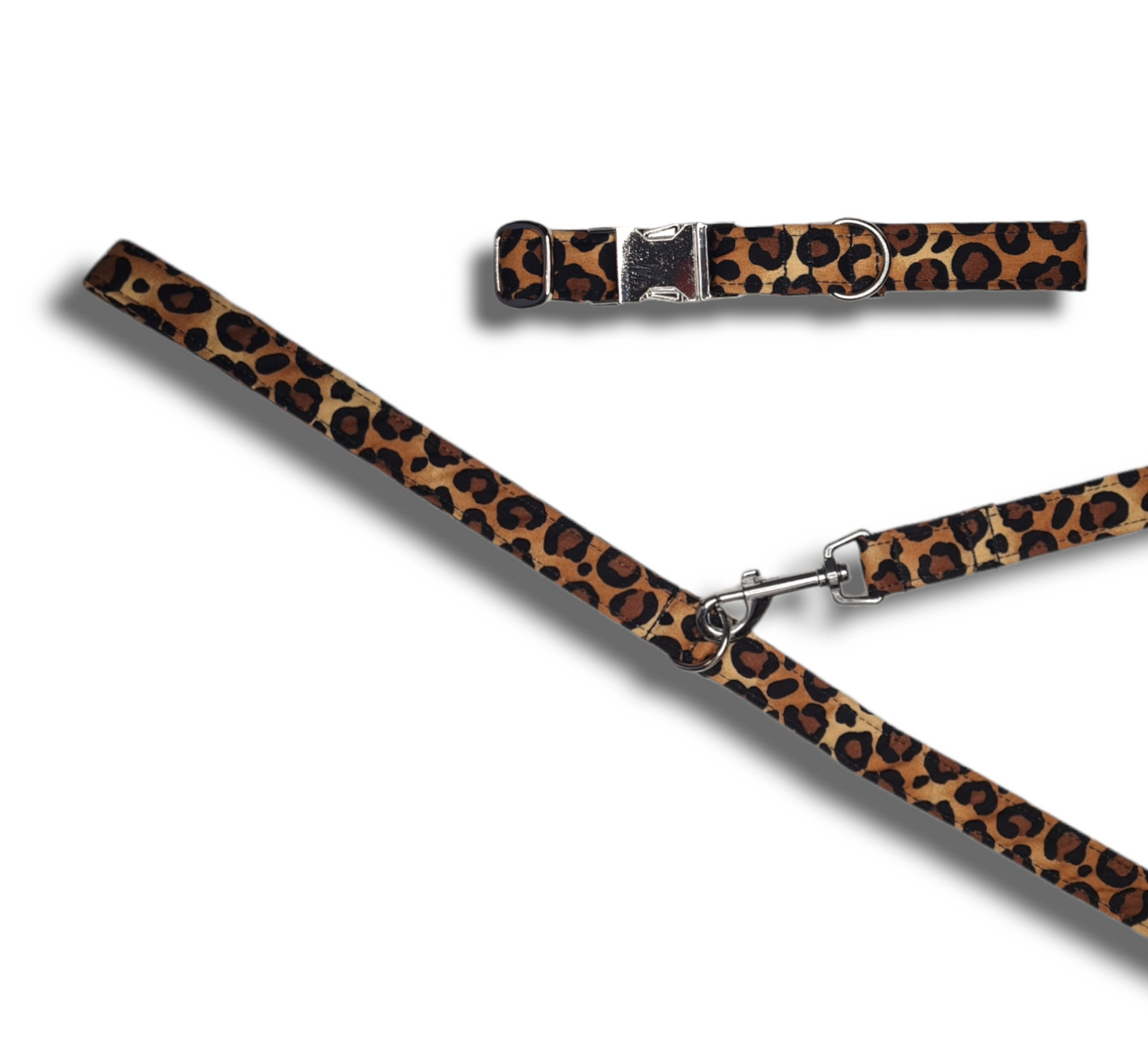 Leopard Print Lead/Collar