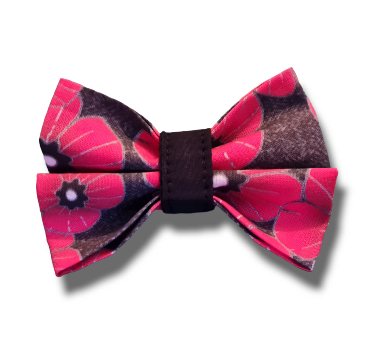 Poppy Remembrance Day Dog Bow Tie