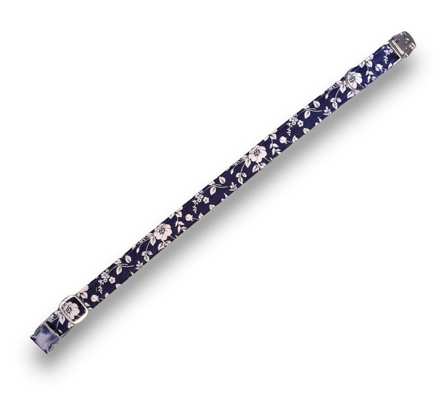 Floral print dog collar/lead