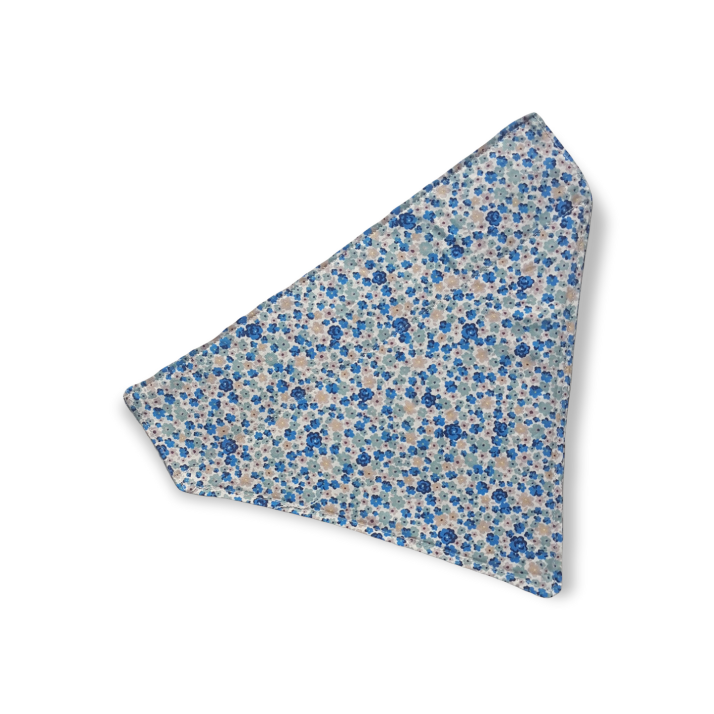 Blue Ditsy Print Dog Bandana