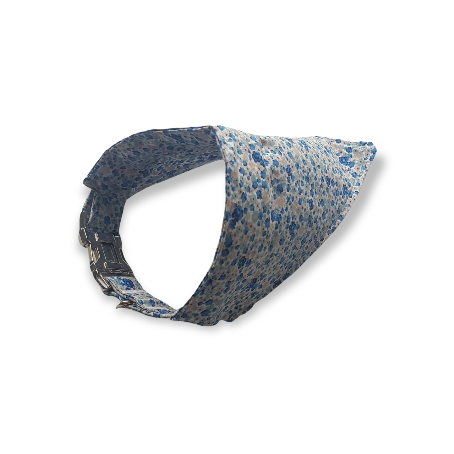 Blue Ditsy Print Dog Bandana