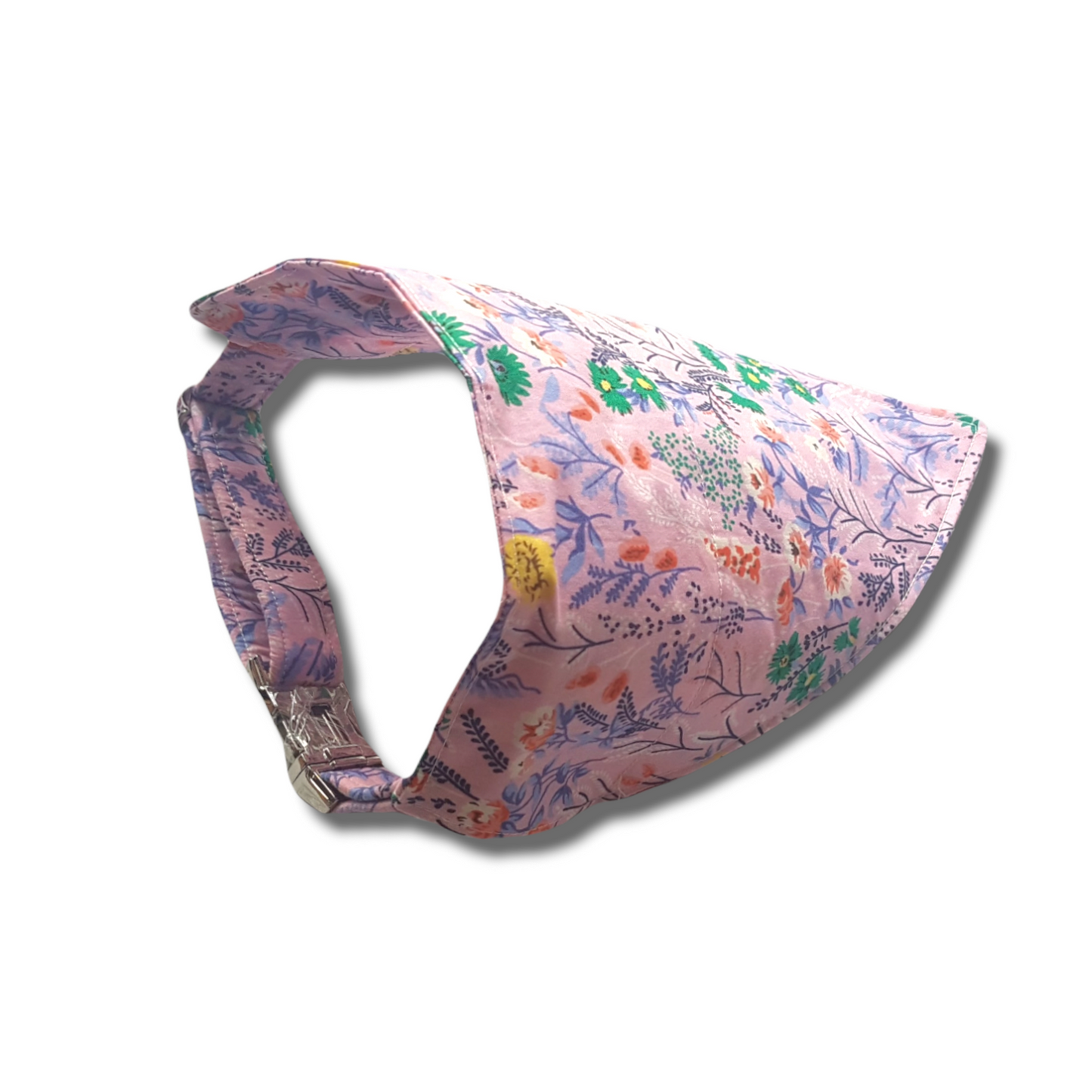 Pink Floral Dog Bandana