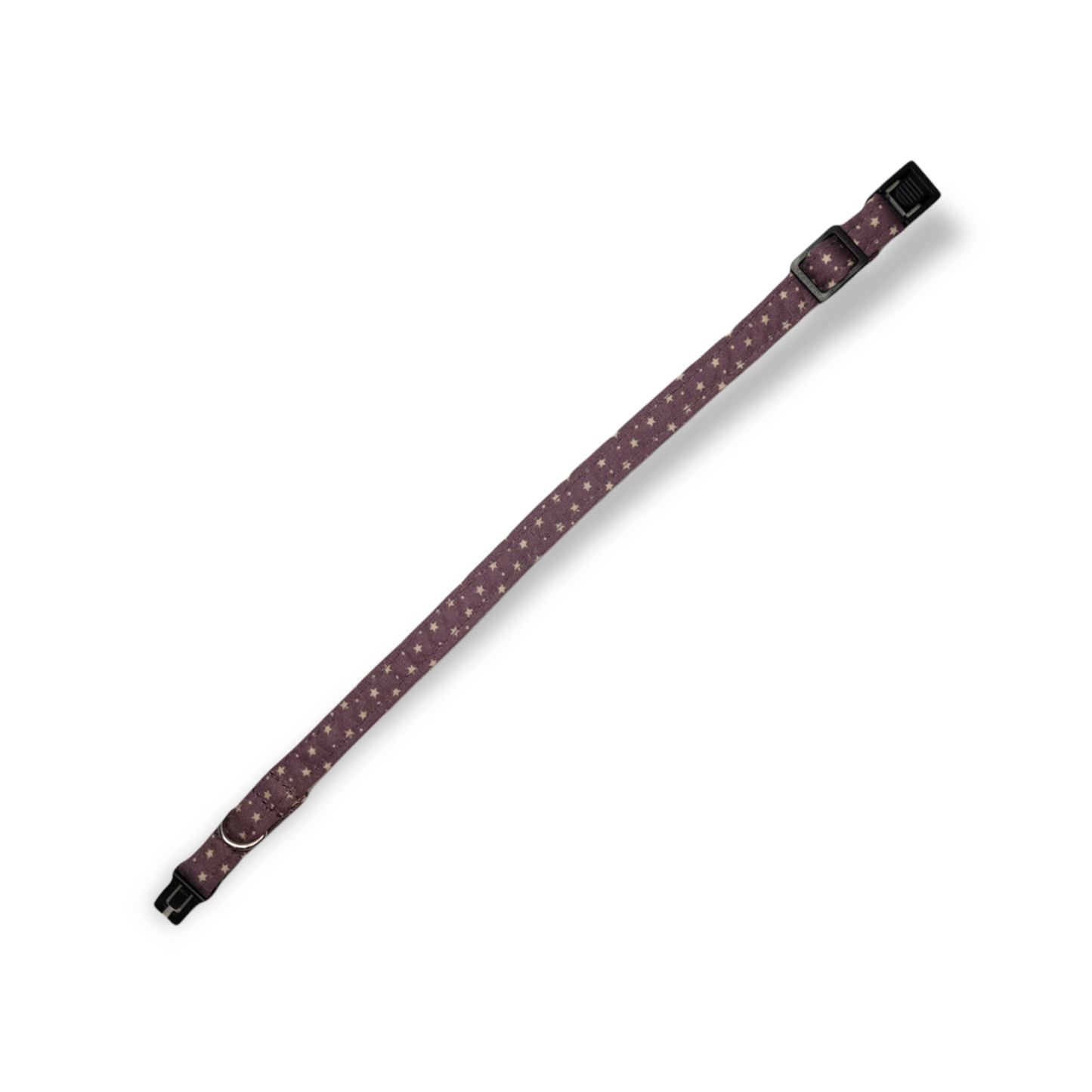 Cat collar tiny starts and dots print