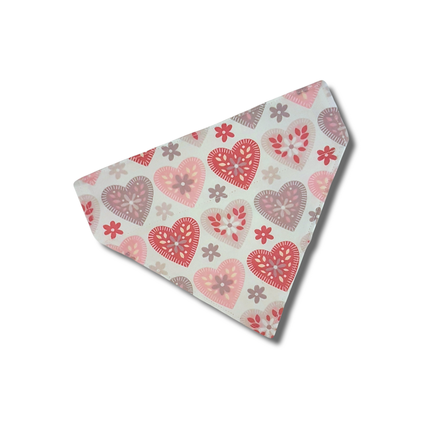 Love heart valentines day Dog Bandana