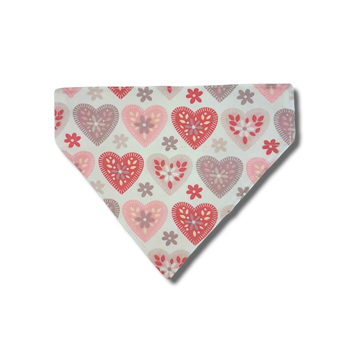 Love heart valentines day Dog Bandana