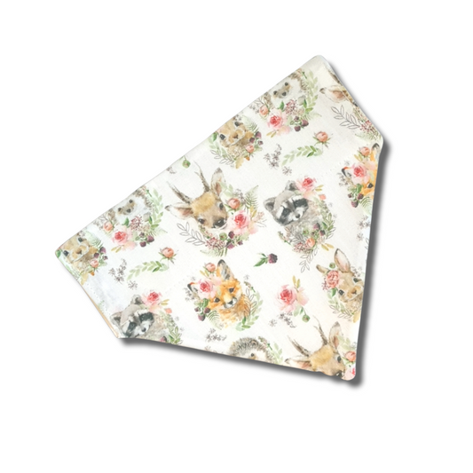 Wild animals, Easter, spring dog bandana