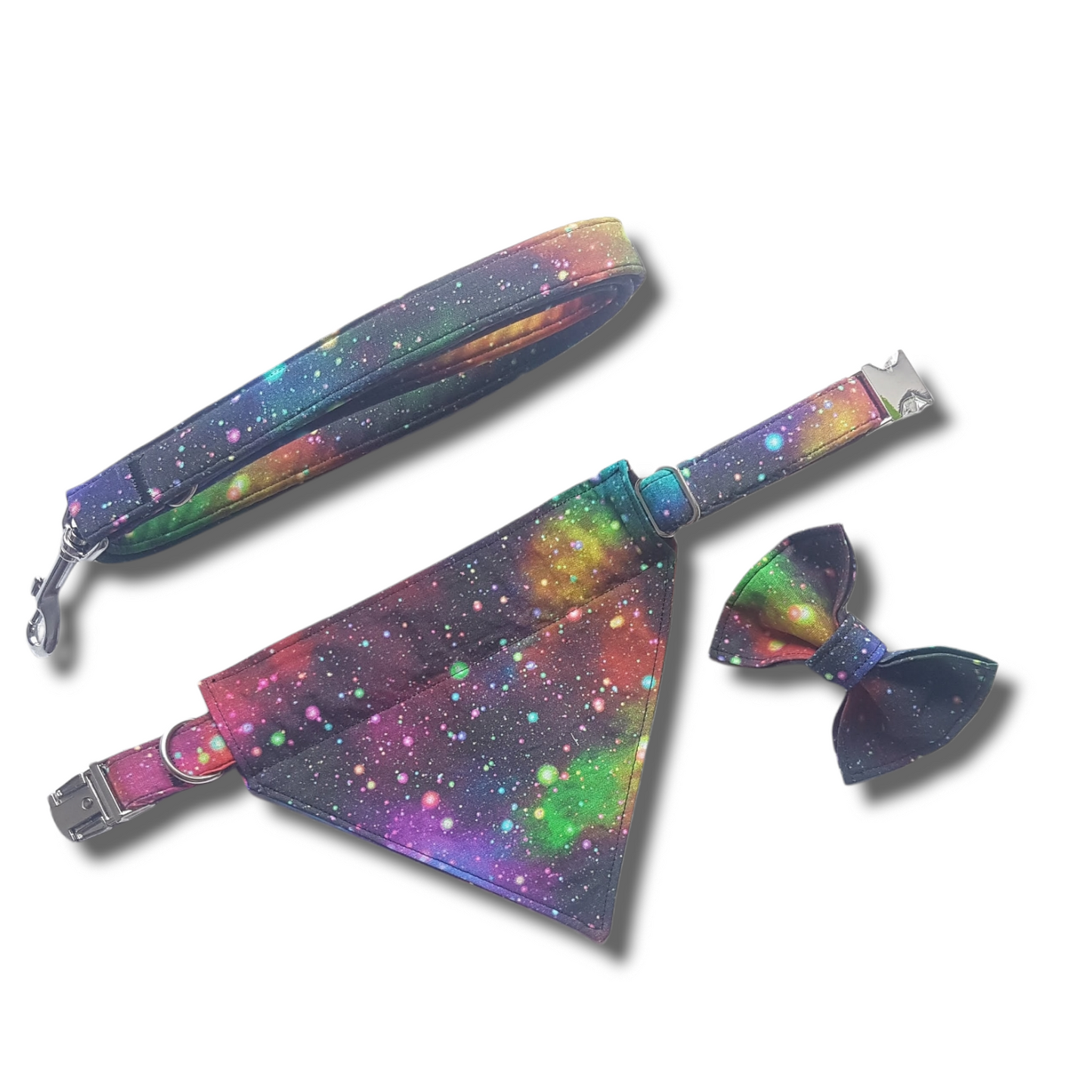 Galaxy Dog Bow Tie