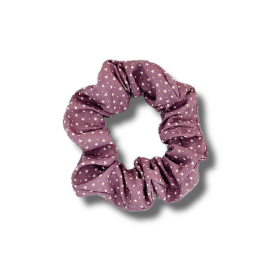 Tiny stars and dots scrunchies