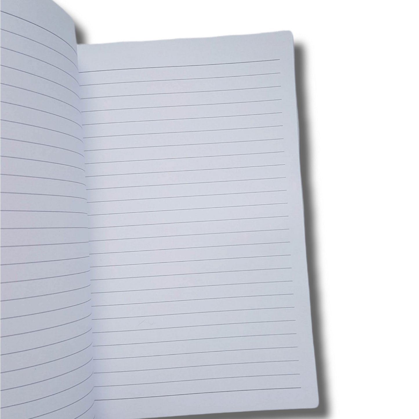 Sparkly notebook with cute dog quote