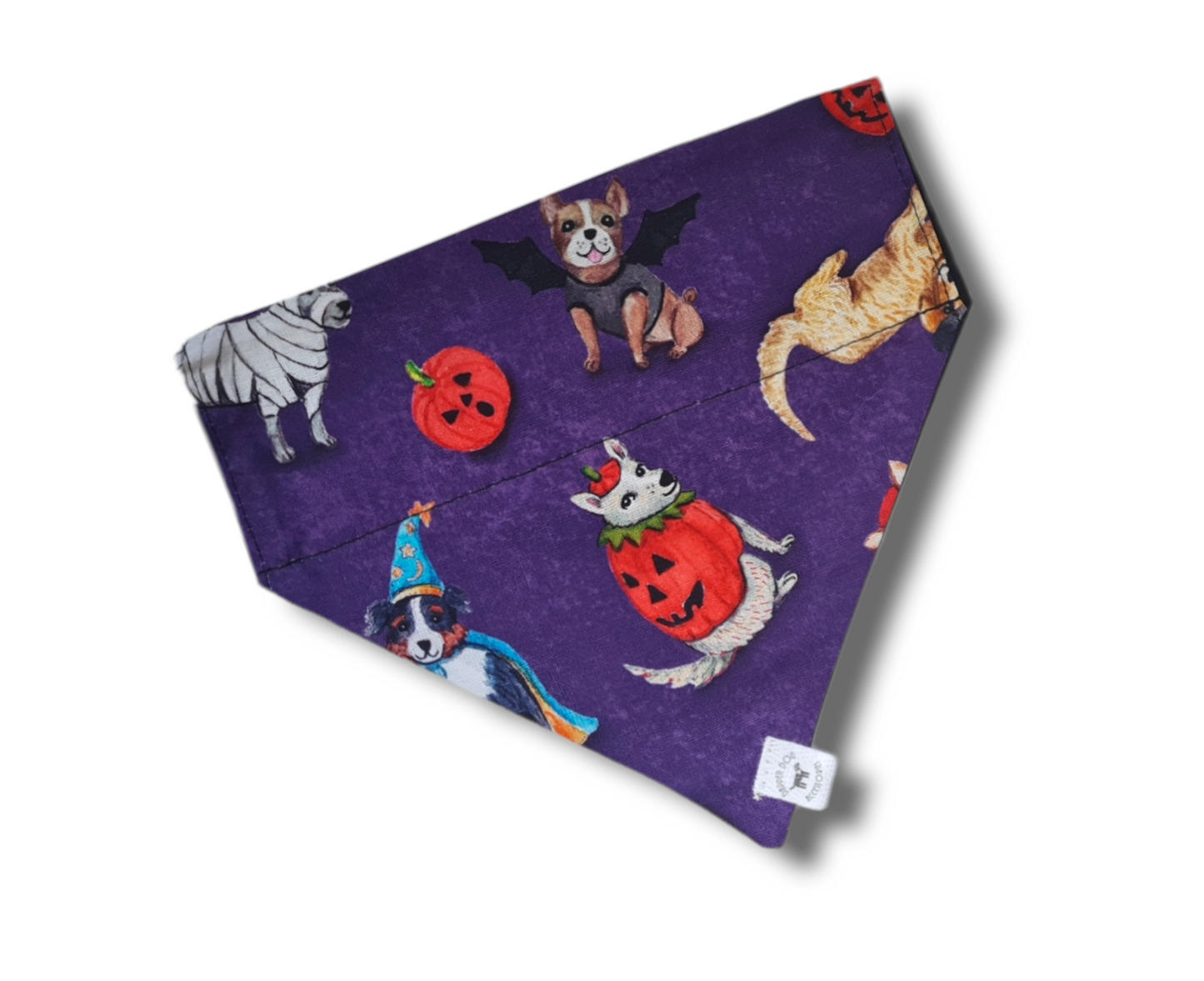 Halloween Dog Bandana - dogs in costumes