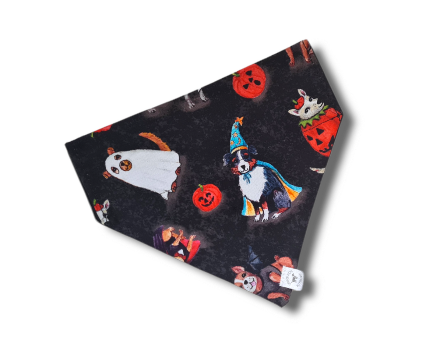 Halloween Dog Bandana - dogs in costumes