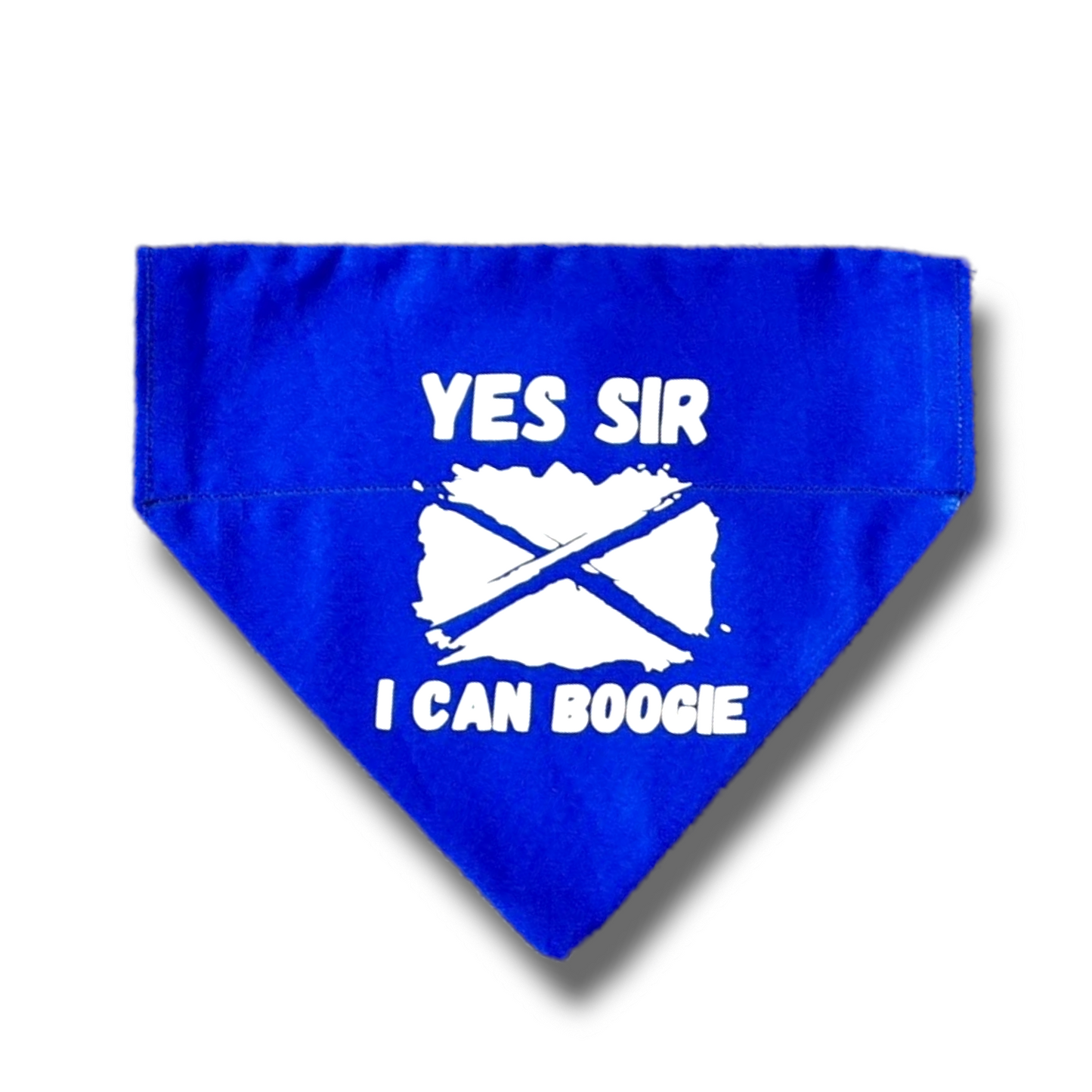 ‘Yes sir I can boogie’ dog bandana