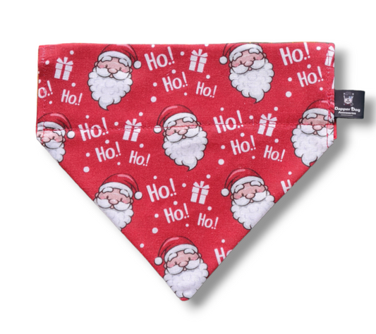 Christmas Santa ho ho ho bandana