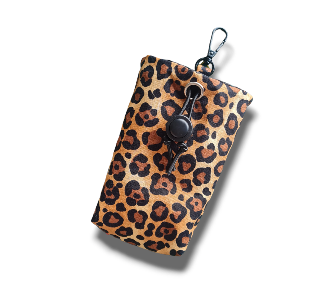 Leopard print treat bag