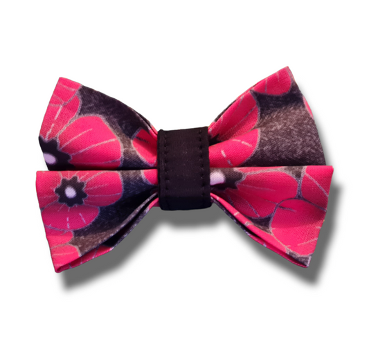 Poppy Remembrance Day  Dog Bow Tie