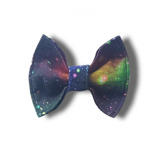 Galaxy Dog Bow Tie