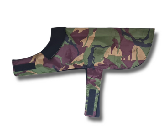 Waterproof camouflage dog jacket Small